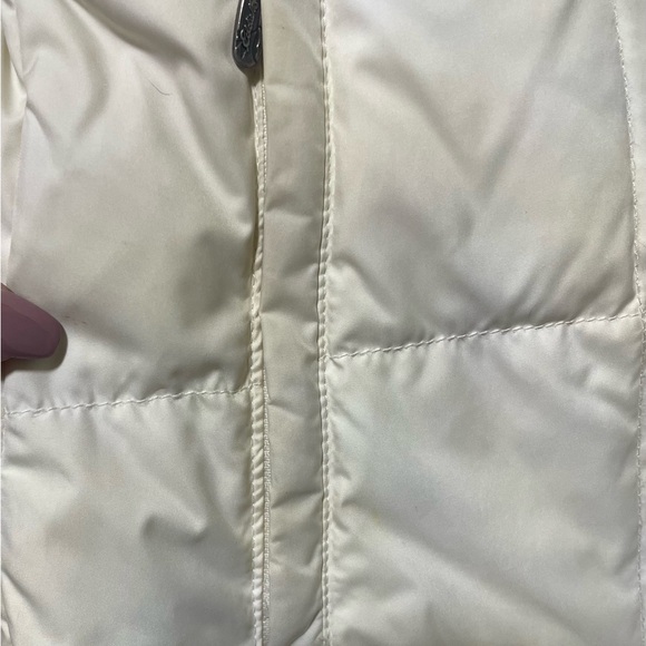 🍂Eddie Bauer Women's cream EB 700 Goose Down Puffer Vest - Picture 15 of 15